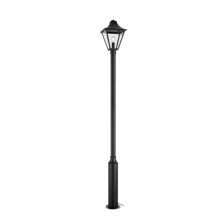 Latarnia ogrodowa GARDEN 24 POSTLAMP 1L BLACK H 225CM 108171 - Markslojd