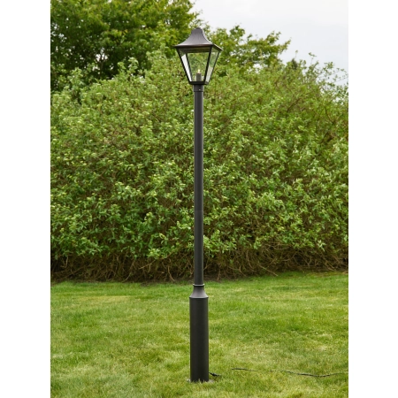 Latarnia ogrodowa GARDEN 24 POSTLAMP 1L BLACK H 225CM 108171 - Markslojd
