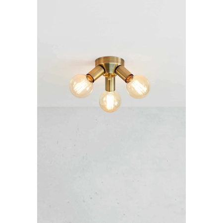 Lampa sufitowa MAZZO Mosiądz 108550 – Markslojd