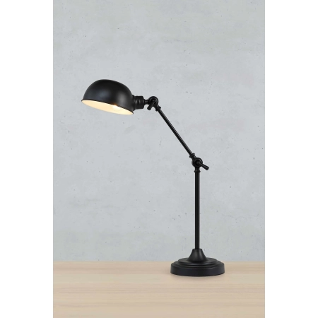 Lampa stołowa PORTLAND Czarna 108584 – Markslojd