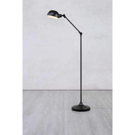 Lampa podłogowa PORTLAND Czarna 108586 – Markslojd