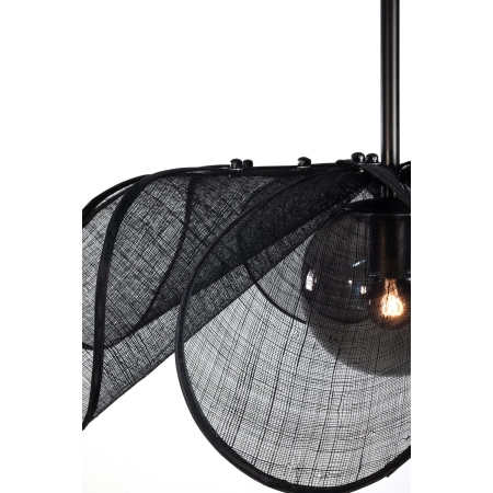 Lampa wisząca STYRKA Pendant 1L 63cm Black/Smoke 108660 - Markslojd