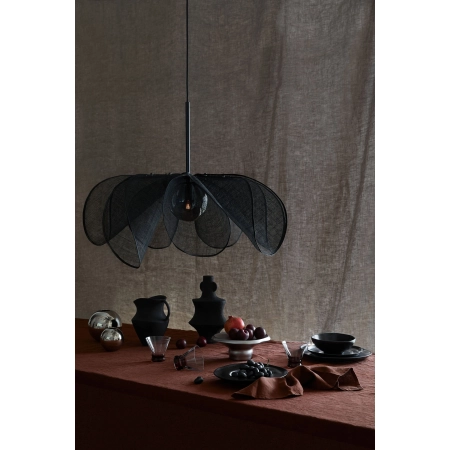 Lampa wisząca STYRKA Pendant 1L 75cm Black/Smoke 108662 - Markslojd