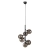 Lampa wisząca CALLISTO 6L Czarny/Przydymiony 108108 - Markslojd