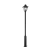 Latarnia ogrodowa GARDEN 24 POSTLAMP 1L BLACK H 225CM 108171 - Markslojd