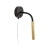 Kinkiet JOLIE Wall 1L Raw Brass/Black 108502 - Markslojd
