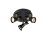 Lampa sufitowa FOLIE Czarna 108626 – Markslojd