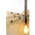 Lampa wisząca STYRKA Pendant 1L 63cm Beige/ Antique Brass/Amber 108659 - Markslojd