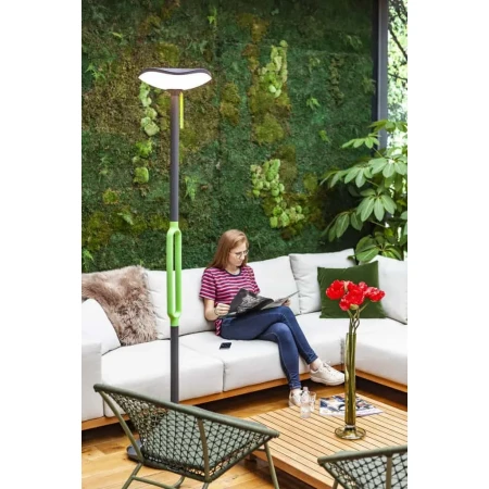 Lampa stojąca POPPY szary 6910802335 – Lutec