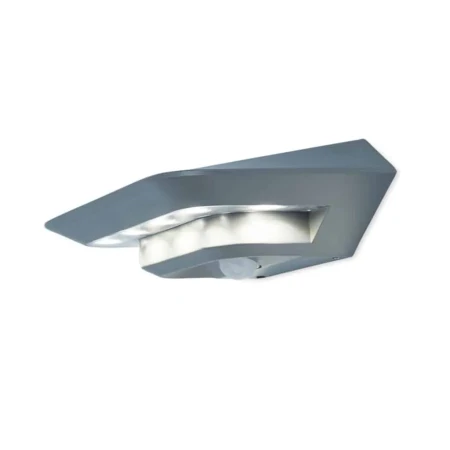 Lampa naścienna GHOST PIR srebrnoszary 6901401337 – Lutec