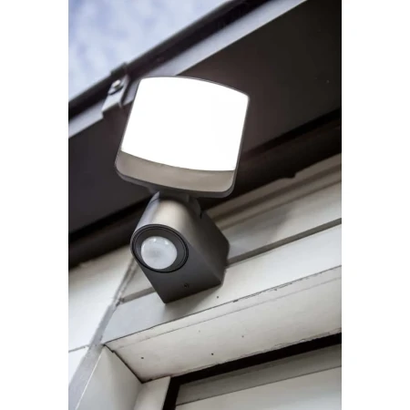 Lampa naścienna SUNSHINE PIR ciemny szary 7625701345 – Lutec