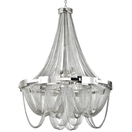 Lampa stylowa wisząca ROMA chrom E14 - P09109NI - Cosmo Light
