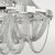 Lampa stylowa wisząca ROMA chrom E14 - P09109NI - Cosmo Light