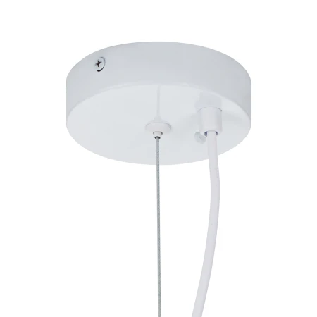 Lampa wisząca STONE LED biała 30 cm DN426-300 - Step Into Design