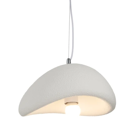 Lampa wisząca STONE LED biała 30 cm DN426-300 - Step Into Design