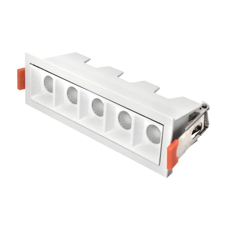 Lampa liniowa Led podtynkowa 10W 4000K BIAŁA 1210 - Decorativi