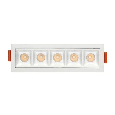 Lampa liniowa Led podtynkowa 10W 4000K BIAŁA 1210 - Decorativi