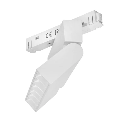 Lampa z diodami do szyn magnetycznych biała łamana 6W 3000K - TYP B 1130 - Decorativi