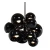 Lampa designerska wisząca ASTRONOMY-11 czarna ST-5335-11 - Step Into Design