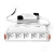 Lampa liniowa Led podtynkowa 10W 3000K BIAŁA 1211 - Decorativi