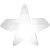 Lampa ogrodowa dekoracyjna gwiazda STAR XL LED RGBW 16 kolorów 120 cm ES-CR014 - Step Into Design