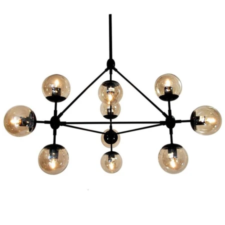 Lampa designerska wisząca ASTRIFERO-10 czarna ST-9047-10 - Step Into Design