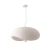 Lampa wisząca STONE FLAT biała 40 cm DN429-400 - Step Into Design