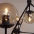 Lampa designerska wisząca ASTRIFERO-10 czarna ST-9047-10 - Step Into Design