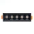 Lampa liniowa LED wpuszczana podtynkowa 10W 4000K czarna 581 - Decorativi