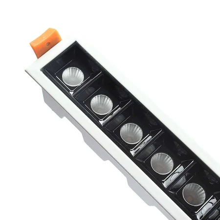 Lampa liniowa LED wpuszczana 30W 4000K biała 591 - Decorativi