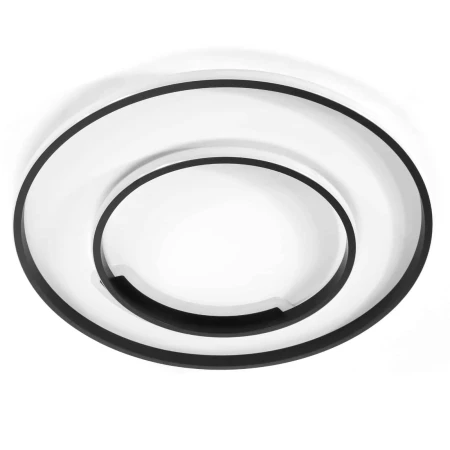Designerska lampa na pilota do sypialni LED OKRĘGI 76W 412 - Decorativi