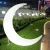 Lampa ogrodowa dekoracyjna księżyc MOON XL LED RGBW 16 kolorów 150 cm ES-DC078 - Step Into Design
