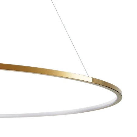 Lampa wisząca CIRCLE SLIM 120 LED złoty 120 cm ST-10112P-D1200 - Step Into Design
