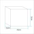 Lampa ogrodowa CUBIC LED M RGBW 16 kolorów 35 cm ES-C3535 - Step Into Design