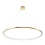 Lampa wisząca CIRCLE SLIM 120 LED złoty 120 cm ST-10112P-D1200 - Step Into Design