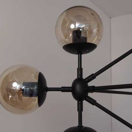 Lampa designerska wisząca ASTRIFERO-15 czarna ST-9047-15 - Step Into Design