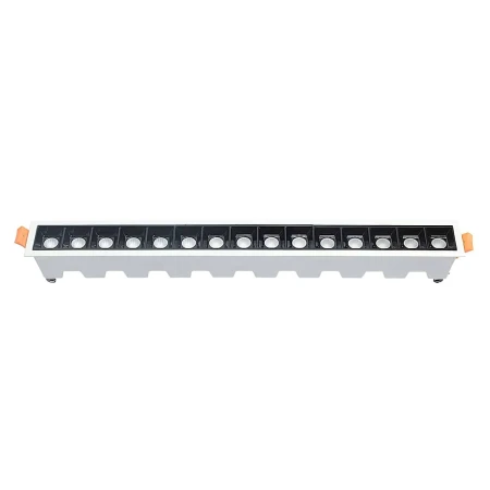 Lampa liniowa LED wpuszczana 30W 3000K biała 592 - Decorativi