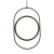 Lampa wisząca ELIPSE M LED czarna 45 cm 60217A-M - Step Into Design