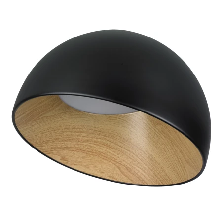 Ledowy plafon PADELLA SKOS czarny 35 cm ST-9493C/B black - Step Into Design