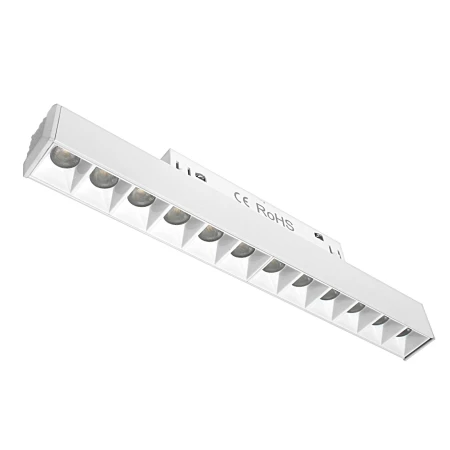 Lampa z diodami do szyn magnetycznych biała 12W 4000K - TYP B 1133 - Decorativi