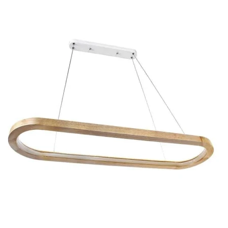 Lampa Designerska Drewniana  na pilota Led 80W 563 - Decorativi