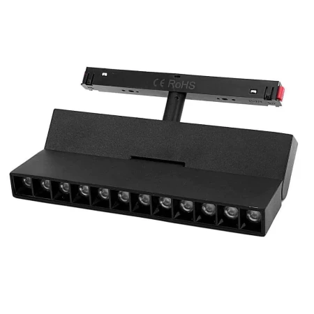Lampa z diodami do szyn magnetycznych łamana 12W 3000K 483 - Decorativi
