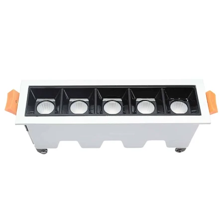 Lampa liniowa LED wpuszczana podtynkowa 10W 4000K biała  583 - Decorativi