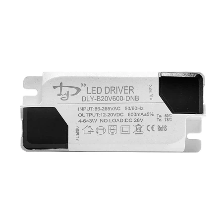 Lampa liniowa LED wpuszczana podtynkowa 10W 4000K biała  583 - Decorativi