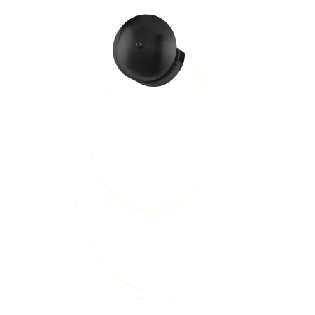Lampa ścienna FANTASIA czarna 30 cm ST-9282W1 BK - Step Into Design