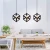 Lampa Loftowa na listwie Kostka  3xE27 do salonu ciekawa 504 - Decorativi