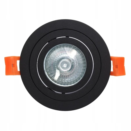 Lampa spot halogenowa ruchoma czarna GU10 224 - Decorativi