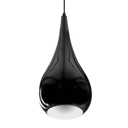 Lampa wisząca Łezka Spell E27 czarna 534 designerska do kuchni - Decorativi