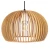 Lampa loft drewniana wisząca  E27 564 do kuchni - Decorativi