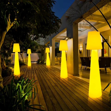 Lampa ogrodowa stojąca GARDENA XL LED RGBW 16 kolorów 180 cm ES-DC007 - Step Into Design